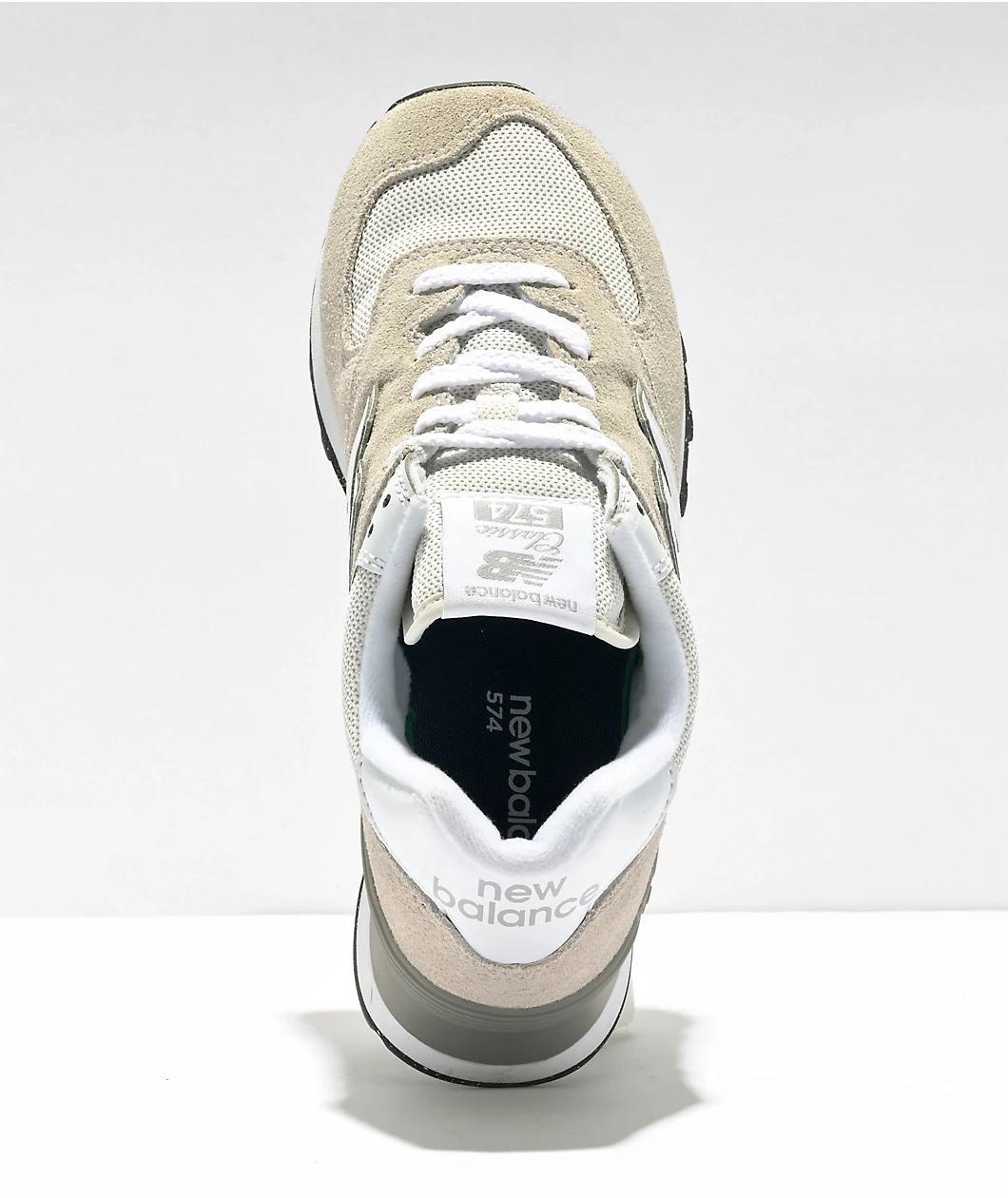 New Balance Lifestyle 574 Nimbus Cloud & White Shoes Product Image