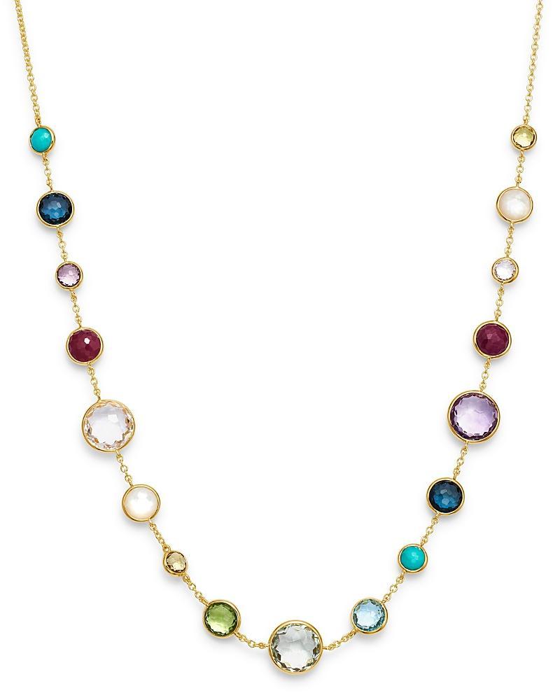 Ippolita Lollitini Short Necklace in 18K Gold  - MULTI Product Image