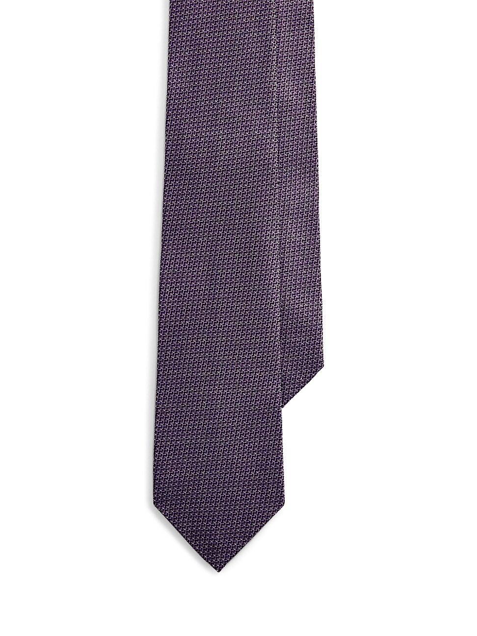 Mens Bond St. Geometric Silk Tie Product Image