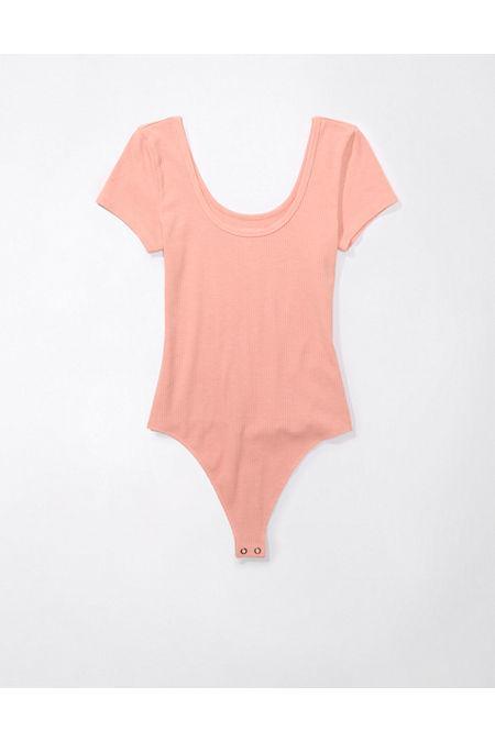 AE Short-Sleeve Scoop Bodysuit Women's Product Image