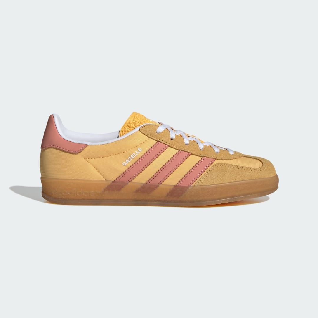 adidas Gazelle Indoor Shoes Cloud White 7 Womens Product Image