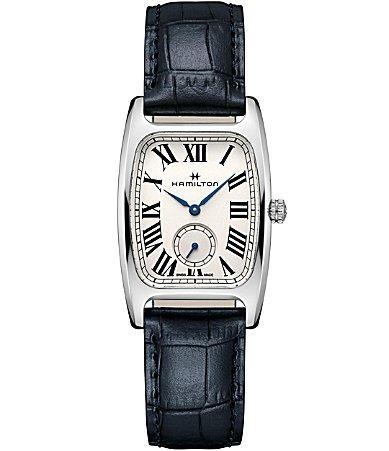 Hamilton American Classic Boulton Small Leather Strap Watch Product Image