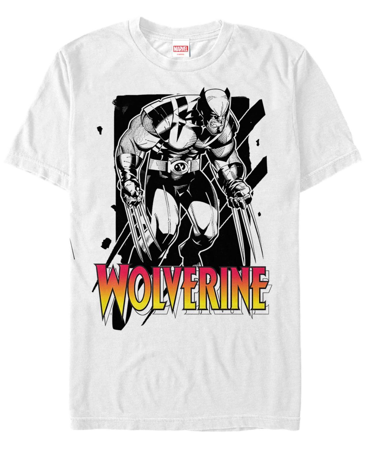 Mens Marvel X-Men Wolverine Sunfire Contrast Tee White Product Image