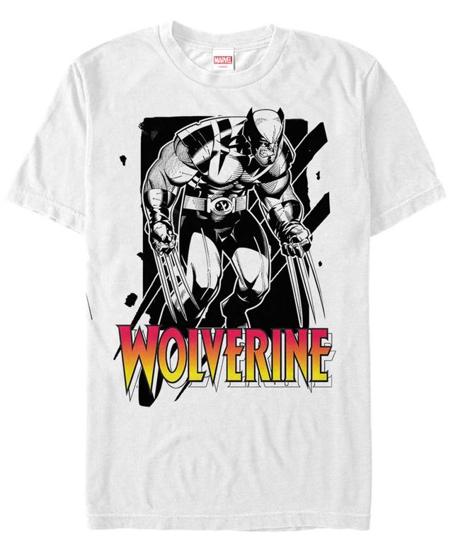 Mens Marvel X-Men Wolverine Sunfire Contrast Tee White Product Image