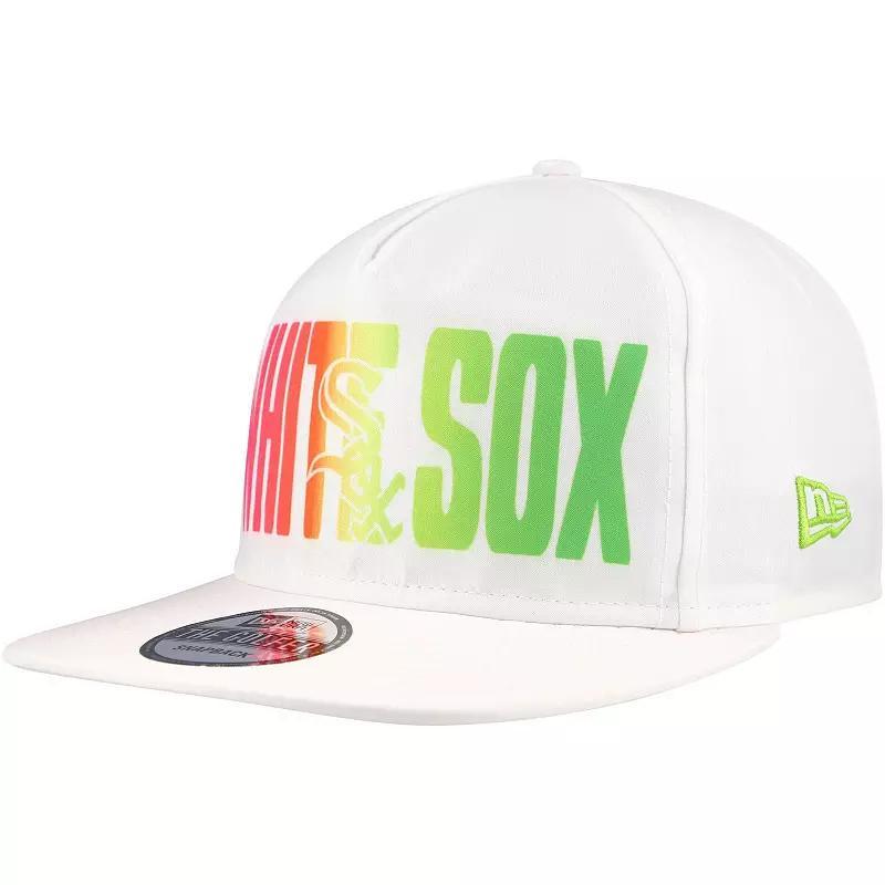 Mens New Era Chicago Sox Spring Spectrum Golfer Snapback Hat Product Image