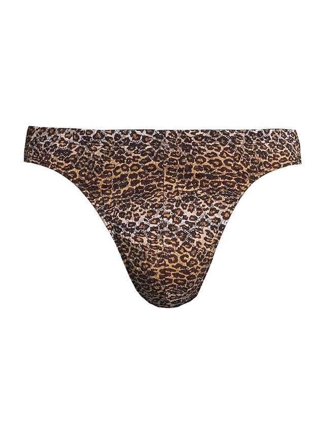 Mens Never Say Never Print Classic G-String Product Image