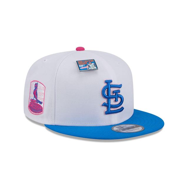 Big League Chew X St. Louis Cardinals Cotton Candy 9FIFTY Snapback Hat Male Product Image