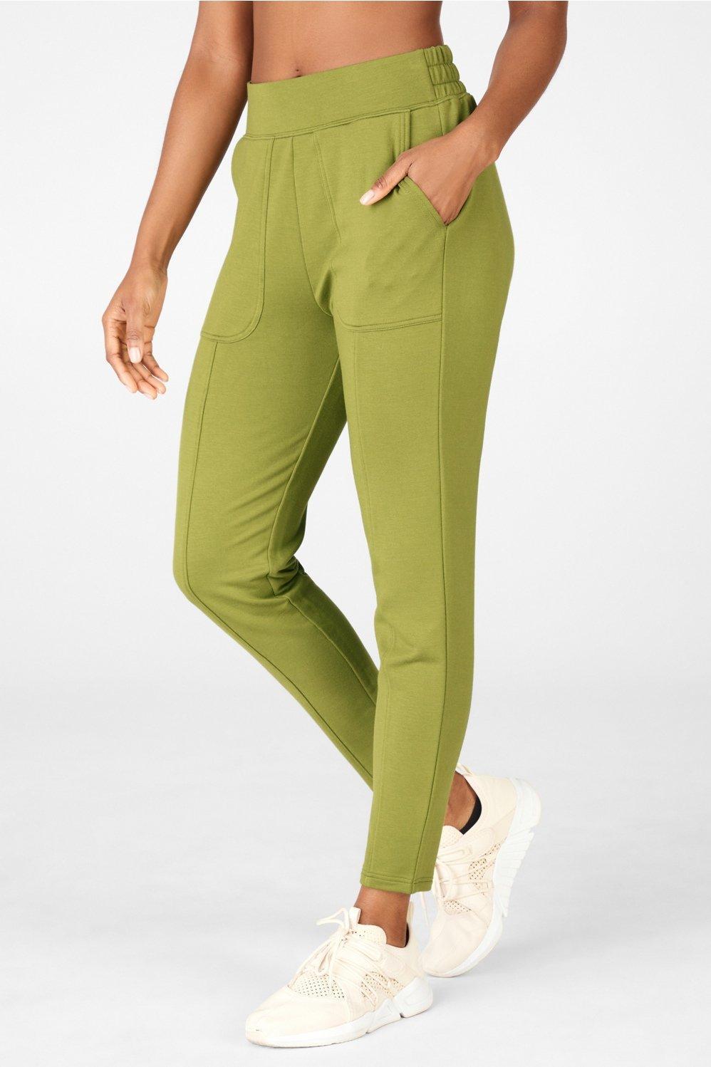 Fabletics Gemma Jogger Womens green plus Size 4X Product Image