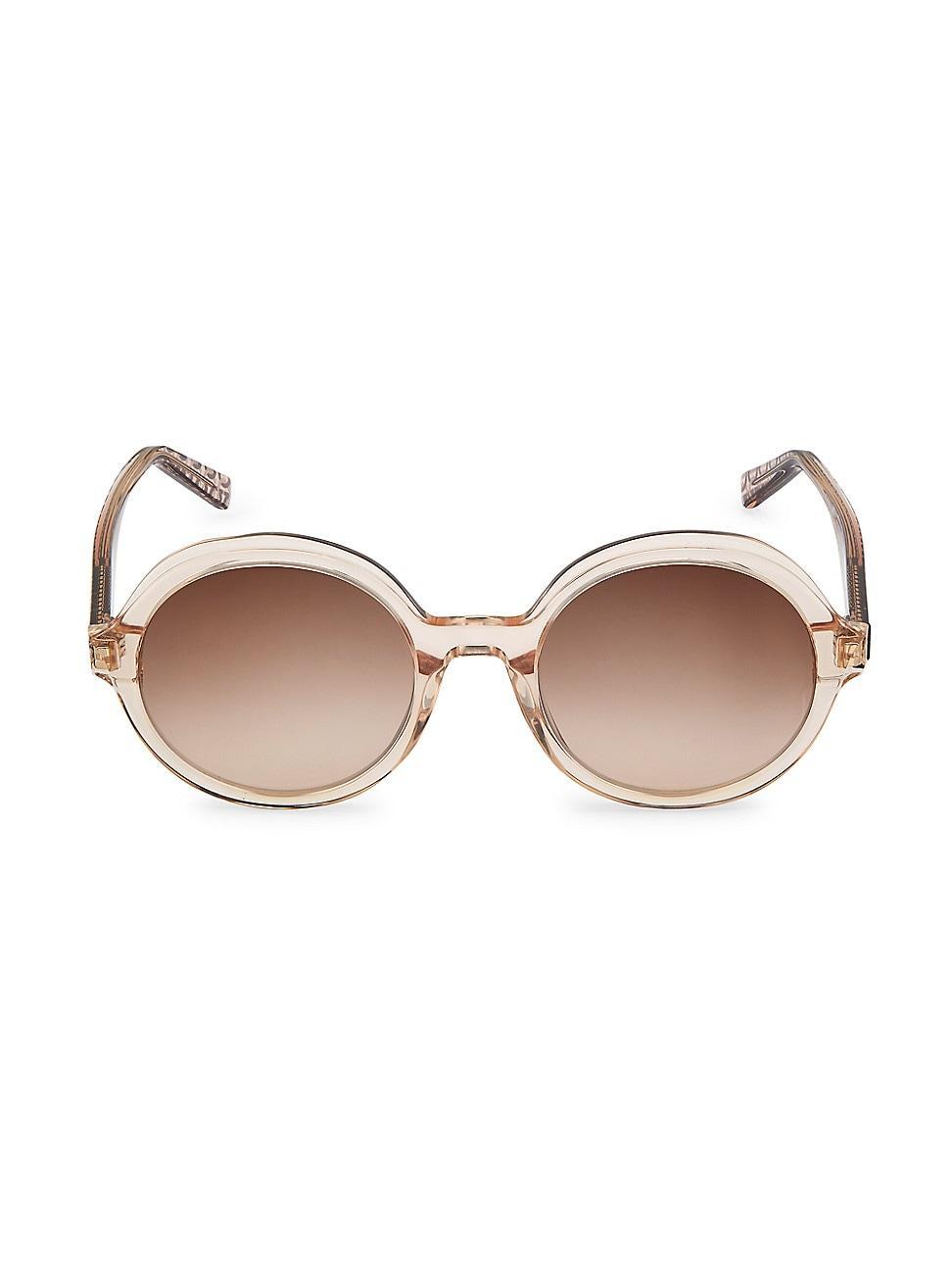 Womens Gancini Round Gradient Sunglasses Product Image
