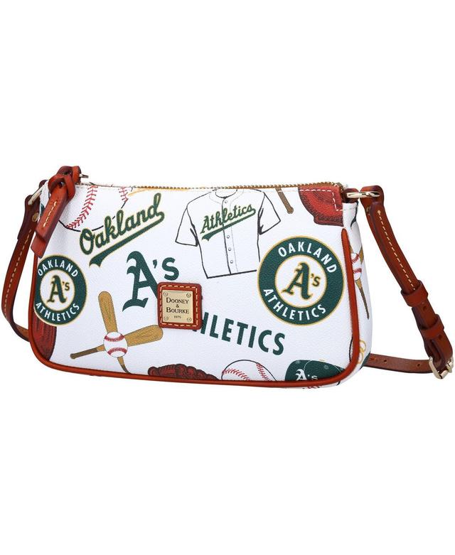 Dooney & Bourke Womens Oakland Athletics Gameday Lexi Crossbody with Small Coin Case Product Image