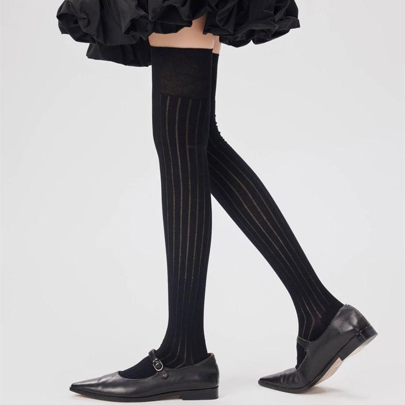 Over Knee Ribbed Socks product image