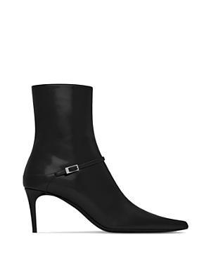 Womens Vendome Booties In Glazed Leather Product Image