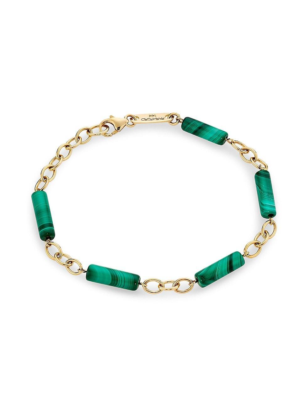 Womens Palace 14K Yellow Gold & Gemstone Chain Bracelet Product Image