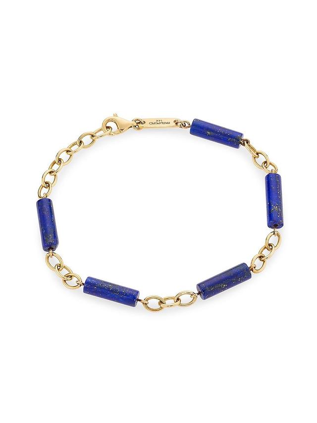 Womens Palace 14K Yellow Gold & Gemstone Chain Bracelet Product Image