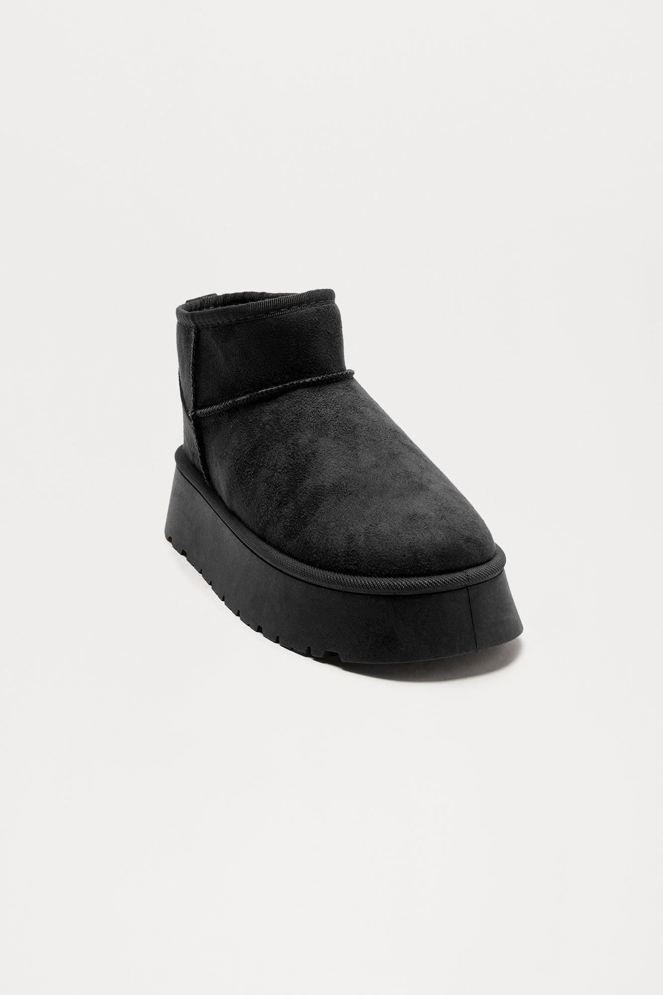 Frosted Booties - Black Product Image