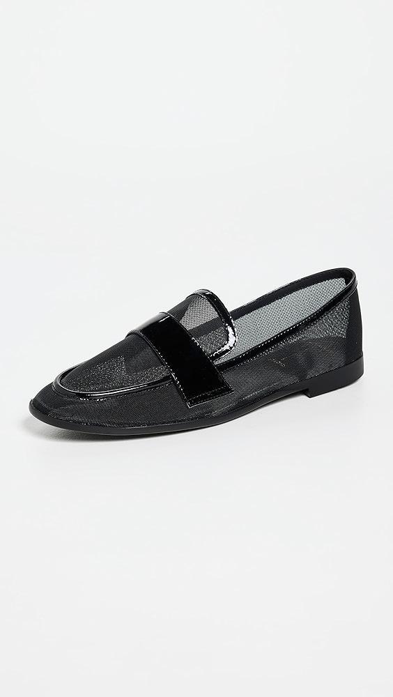 Black Suede Studio Sola Flats | Shopbop product image