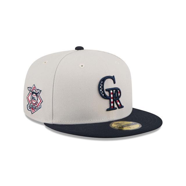 Colorado Rockies Independence Day 2024 59FIFTY Fitted Hat Male Product Image