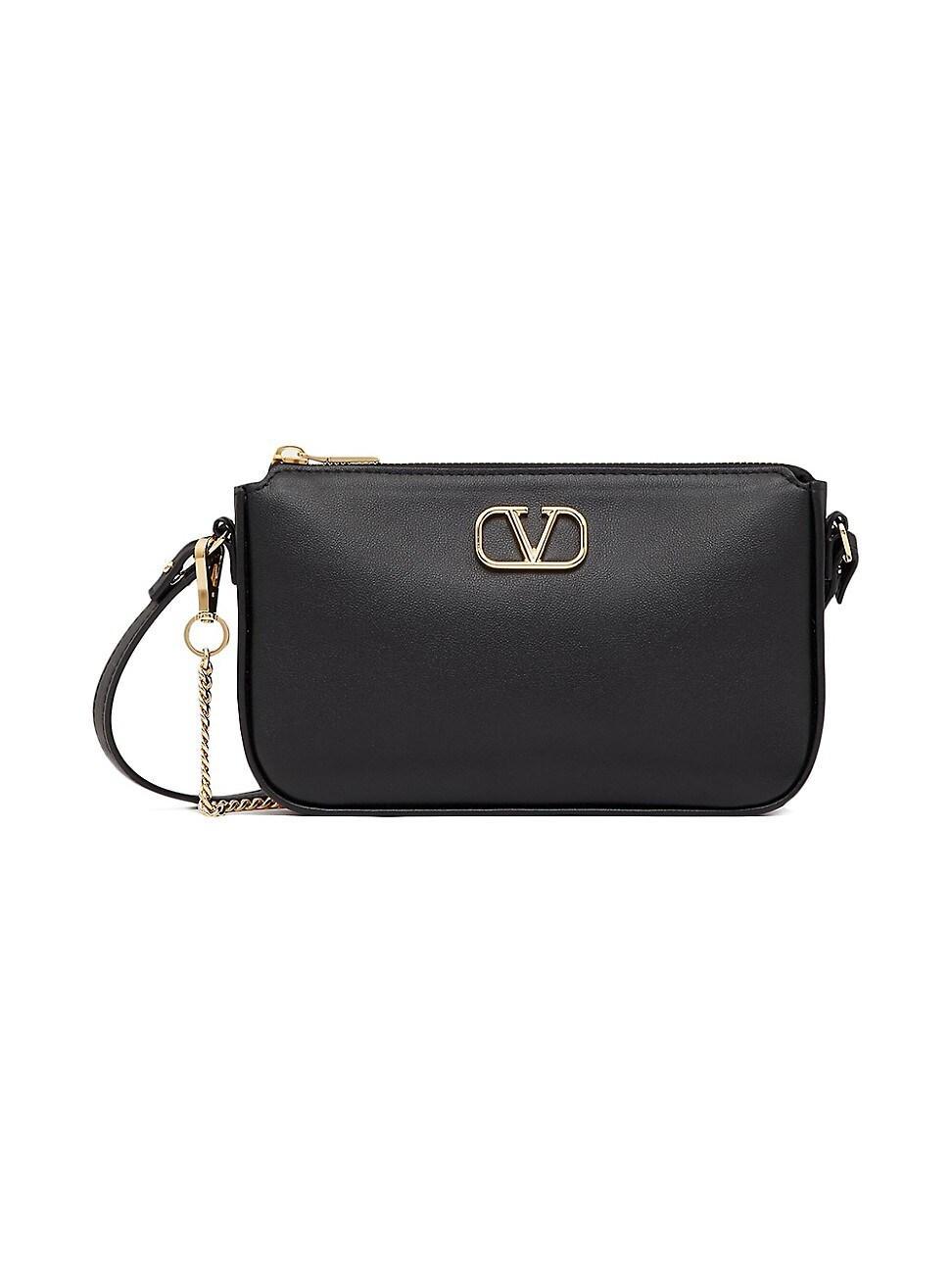 Womens Mini VLogo Signature Calfskin Crossbody Bag Product Image