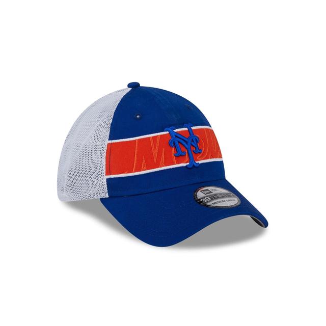 New York Mets Banded 39THIRTY Stretch Fit Hat Male Product Image