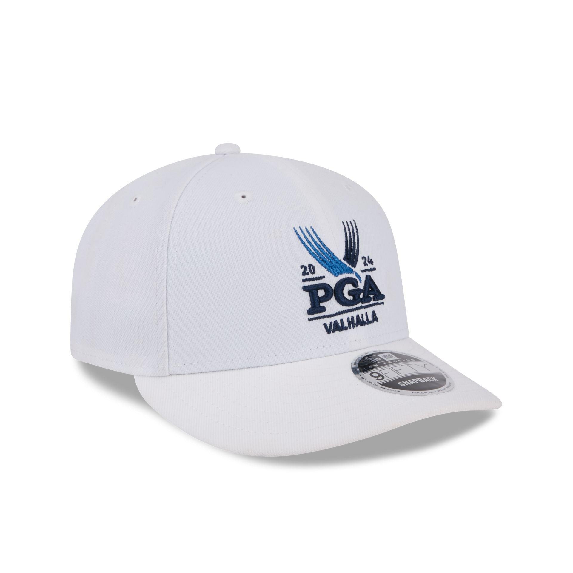 2024 PGA Championship Valhalla White Low Profile 9FIFTY Snapback Hat Male Product Image