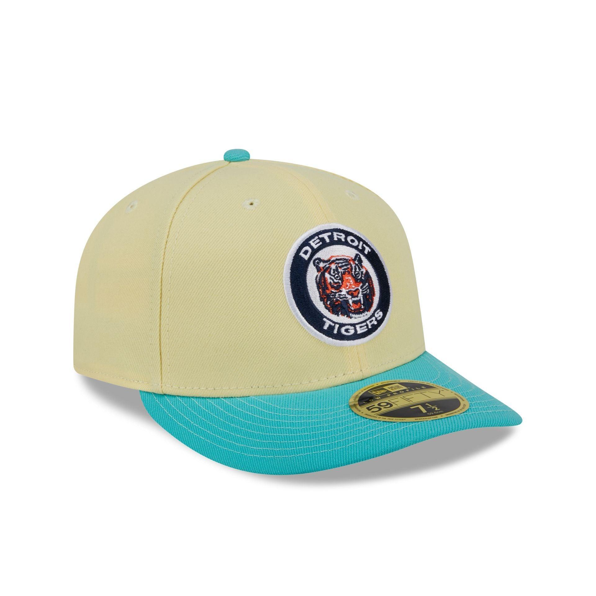 Detroit Tigers Soft Yellow Low Profile 59FIFTY Fitted Hat Male Product Image