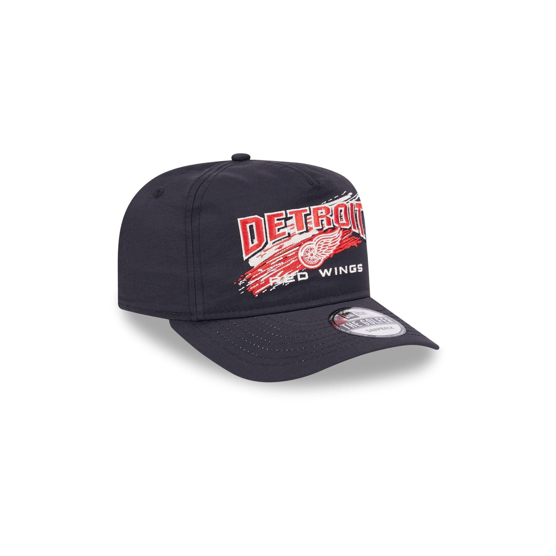 Detroit Red Wings Throwback Brush Golfer Hat Male Product Image