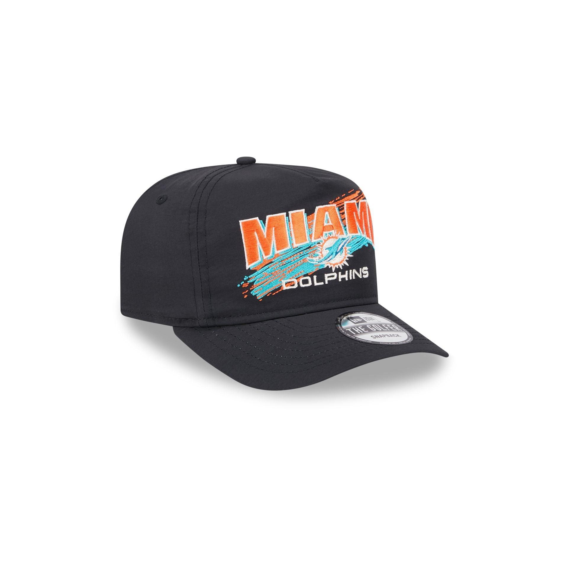 Miami Dolphins Throwback Brush Golfer Hat Male Product Image