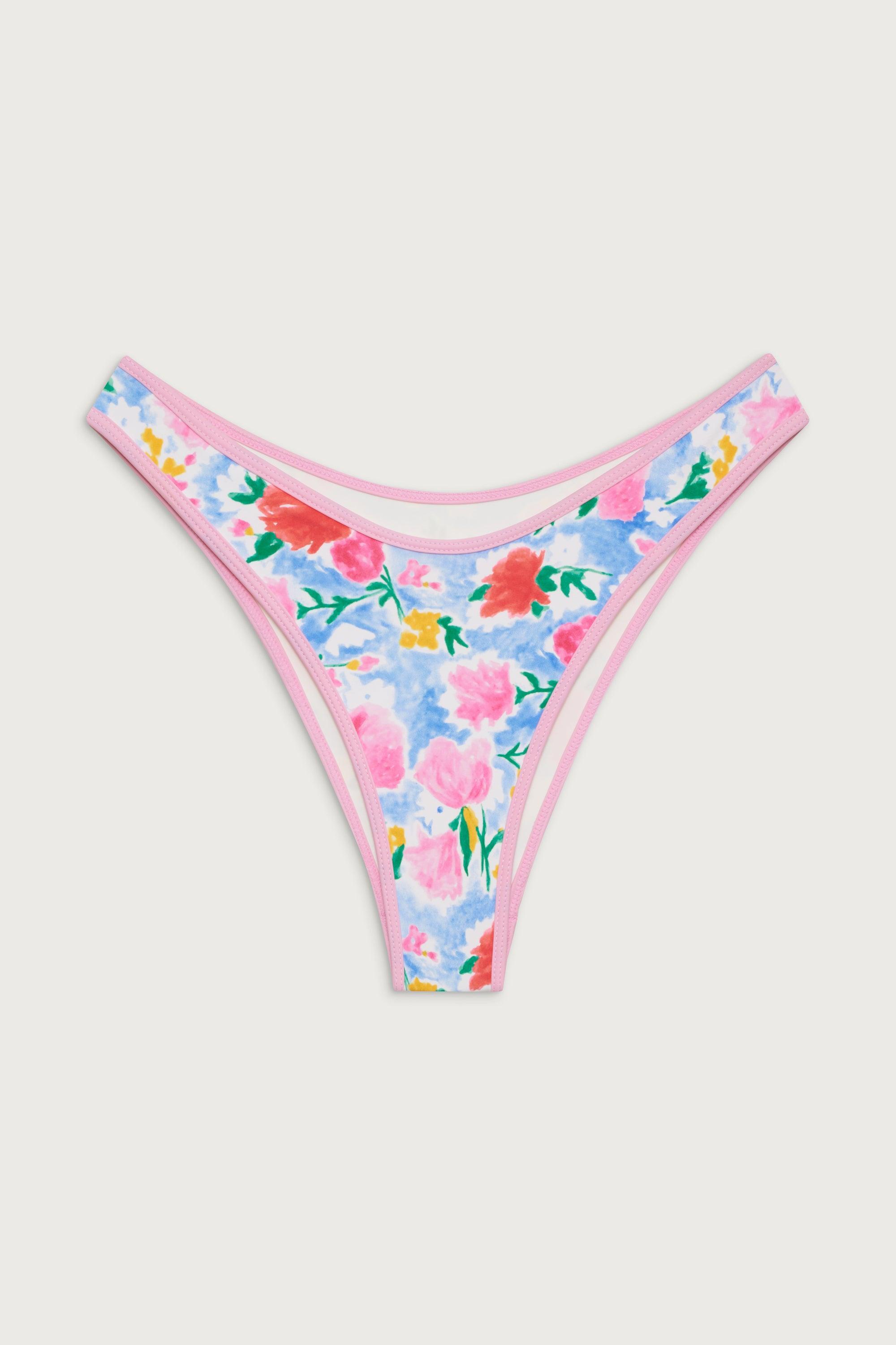 Dove Classic Bikini Bottom - Painted Petals Product Image