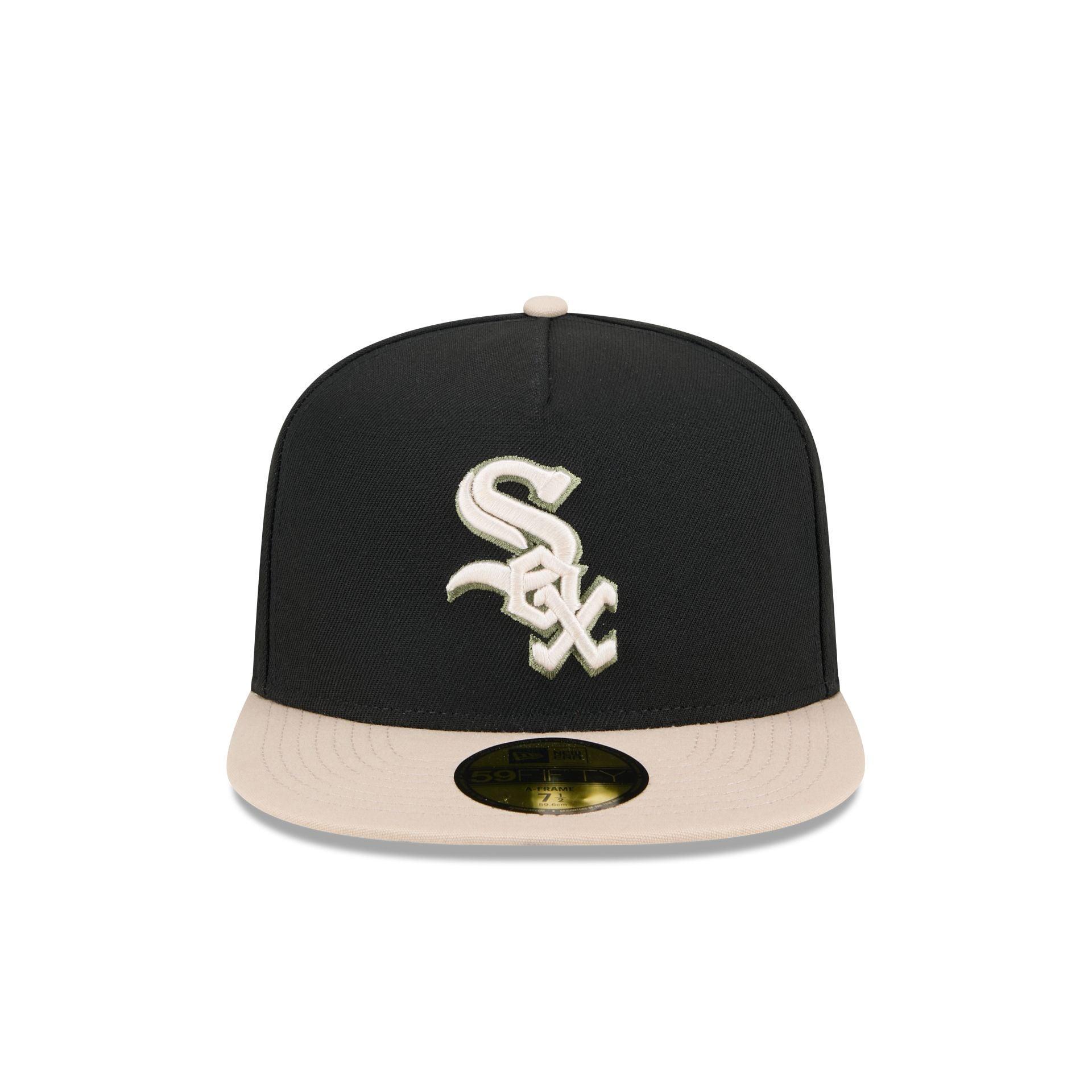 Chicago White Sox Canvas 59FIFTY A-Frame Fitted Hat Male Product Image