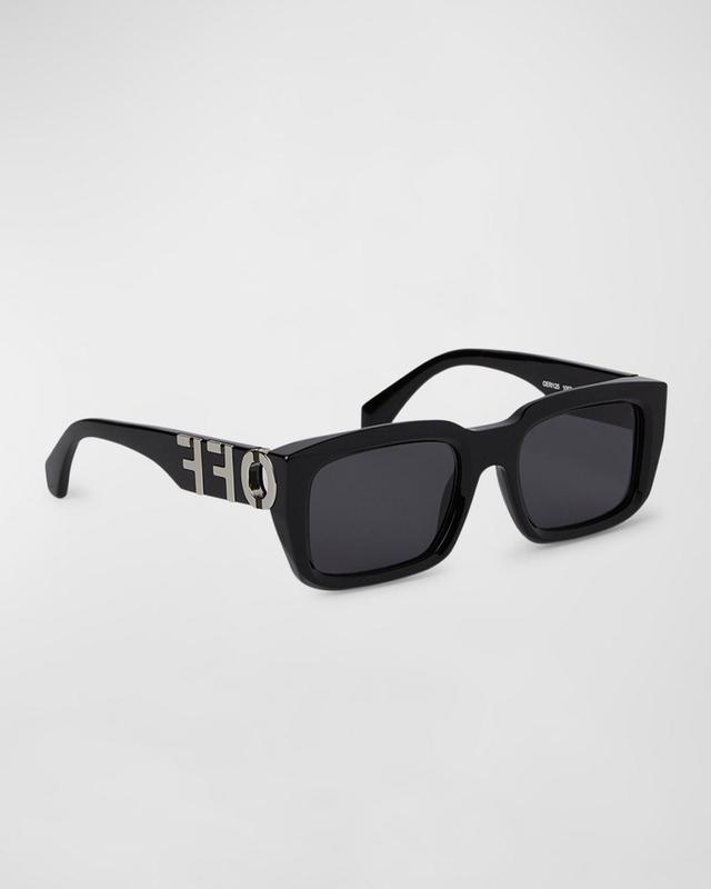 Mens Hays Acetate Rectangle Sunglasses Product Image