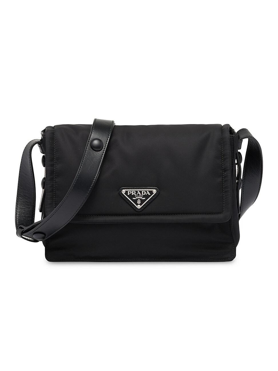 Womens Small Padded Re-Nylon Shoulder Bag Product Image