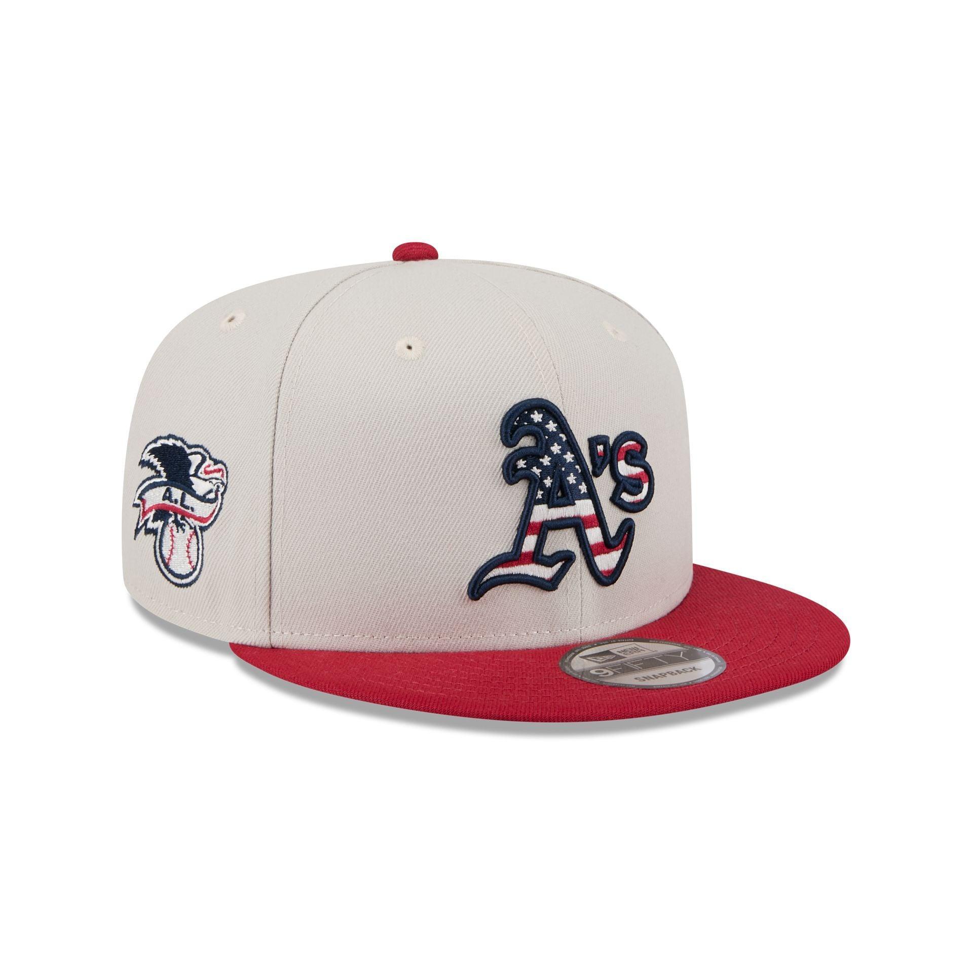 Oakland Athletics Independence Day 2024 9FIFTY Snapback Hat Male Product Image