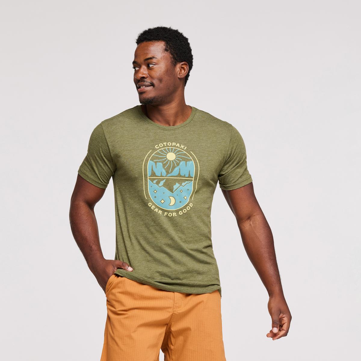 Day and Night T-Shirt - Men's Male Product Image