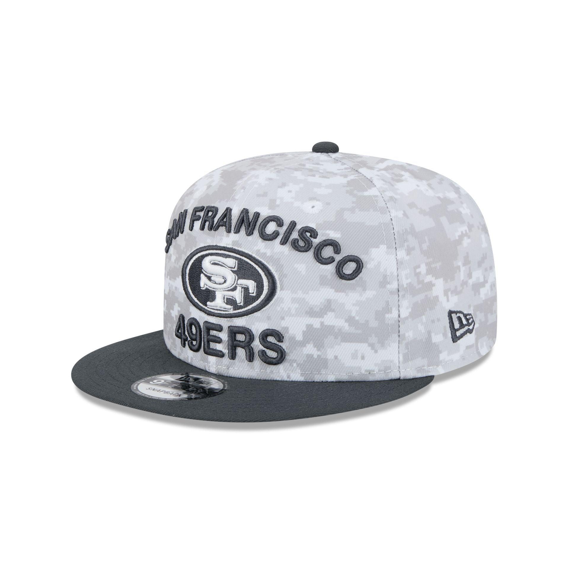 San Francisco 49ers 2024 Salute to Service 9FIFTY Snapback Hat Male Product Image