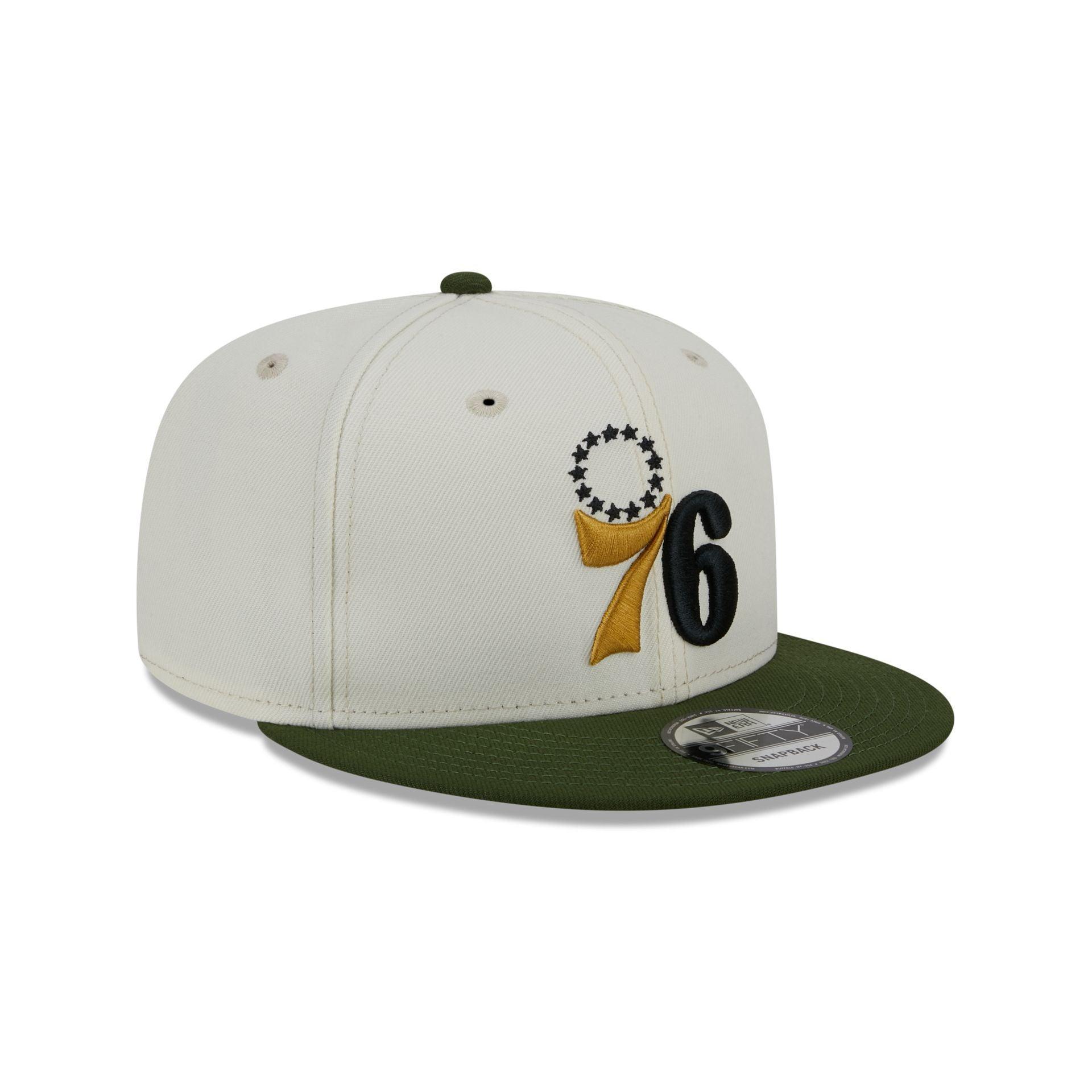 Philadelphia 76ers Emerald 9FIFTY Snapback Hat Male Product Image