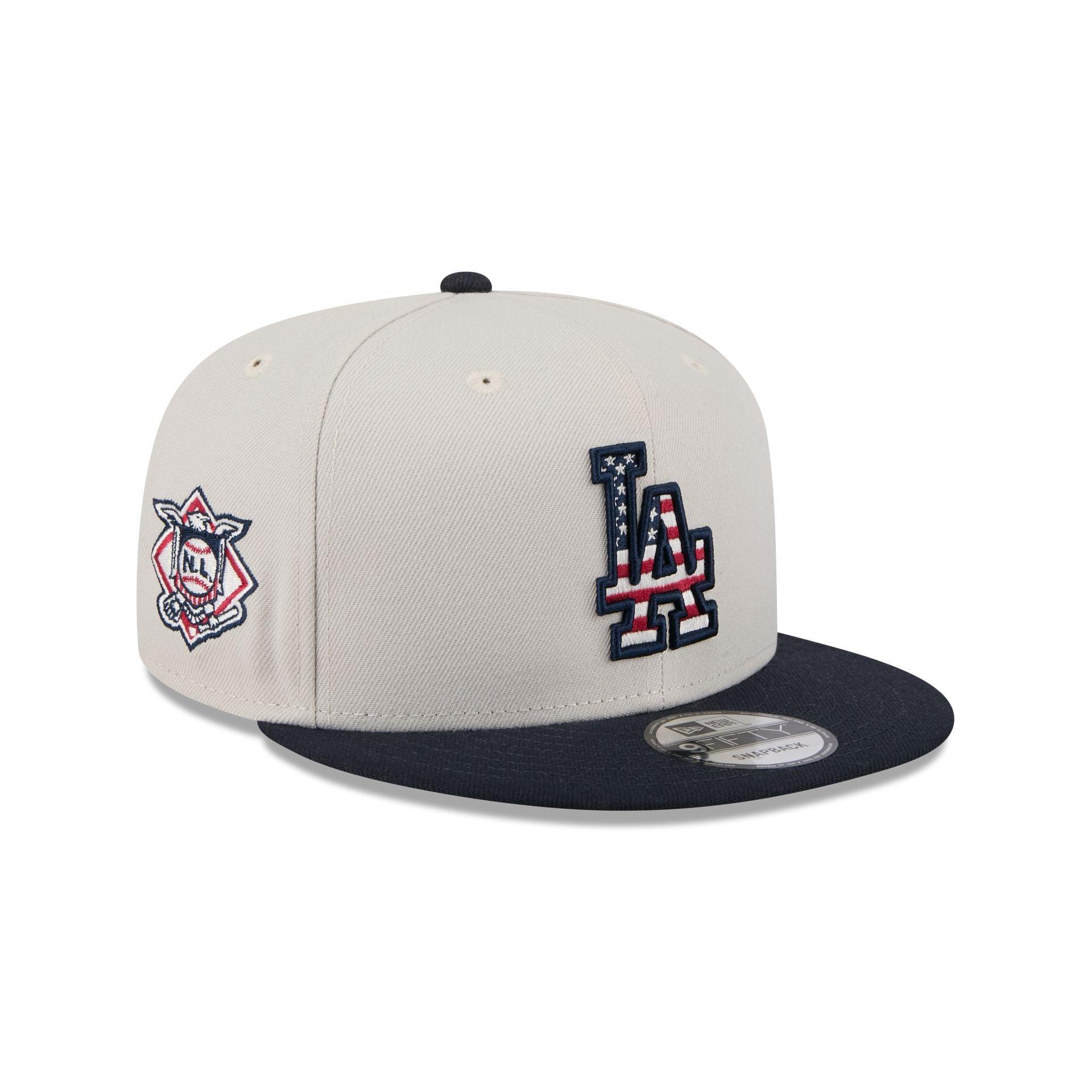 Los Angeles Dodgers Independence Day 2024 9FIFTY Snapback Hat Male Product Image