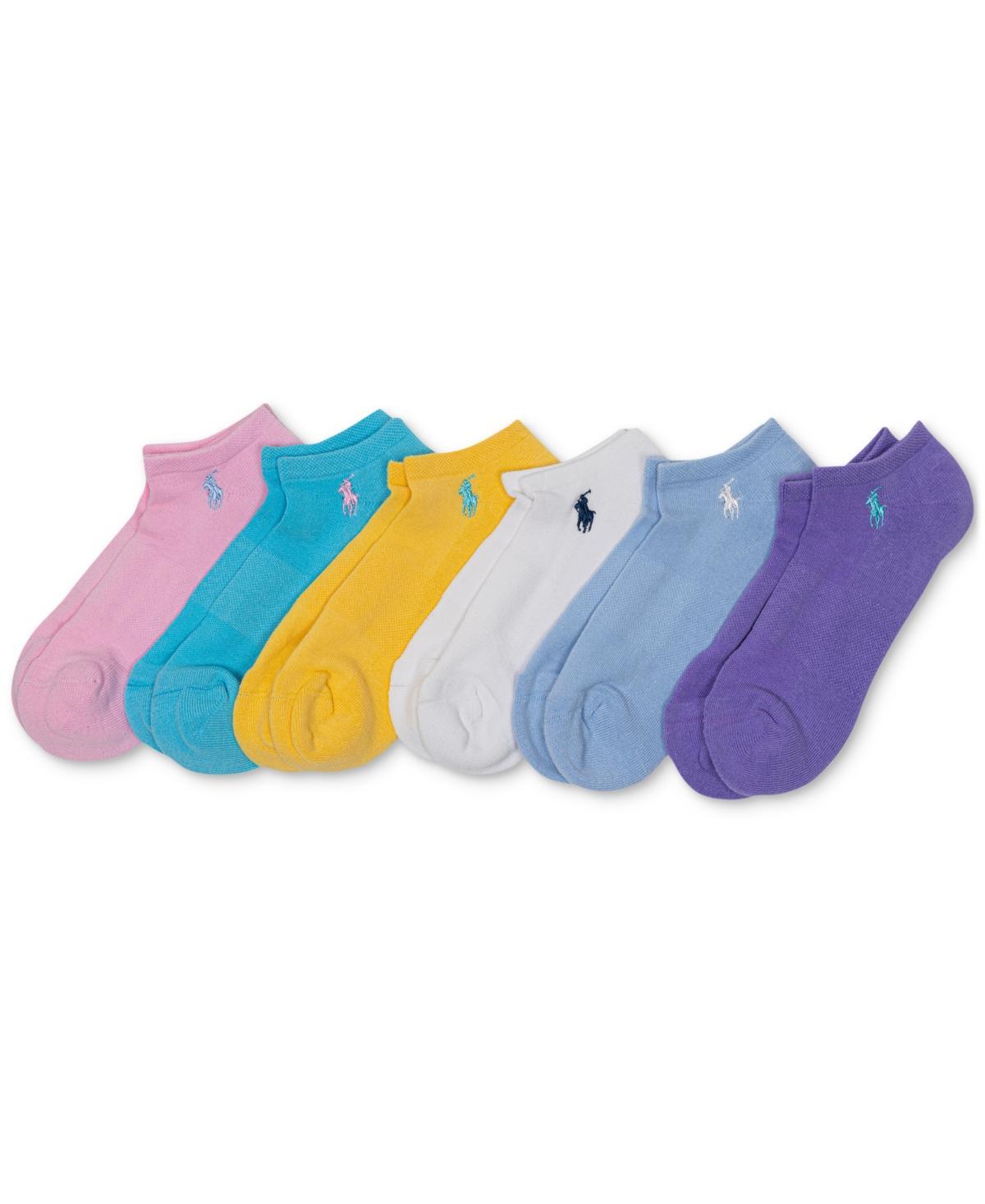 Polo Ralph Lauren Womens 6-Pk. Cushion Low-Cut Socks Product Image