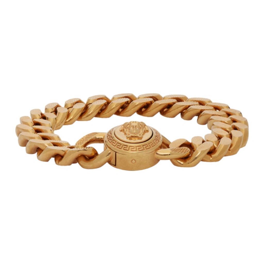 VERSACE Gold Large Chain Medusa Bracelet Product Image