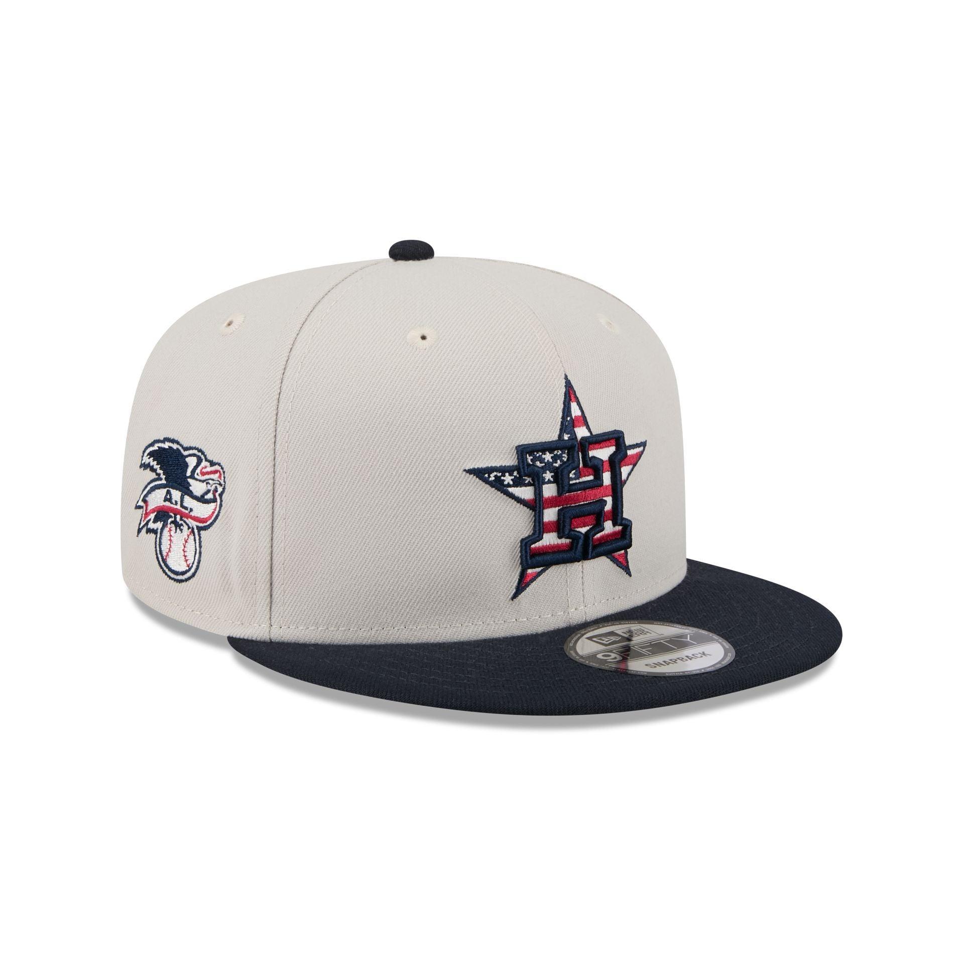 Houston Astros Independence Day 2024 9FIFTY Snapback Hat Male Product Image