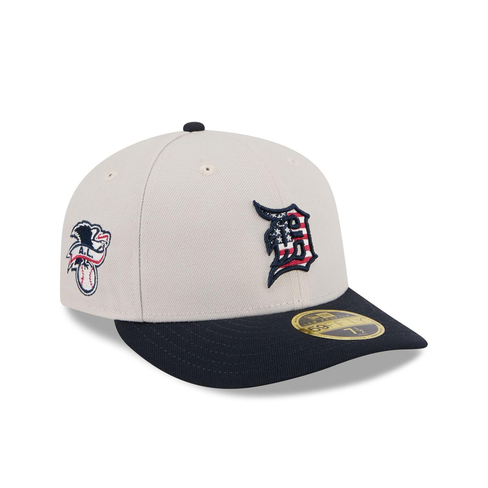 Detroit Tigers Independence Day 2024 Low Profile 59FIFTY Fitted Hat Male Product Image