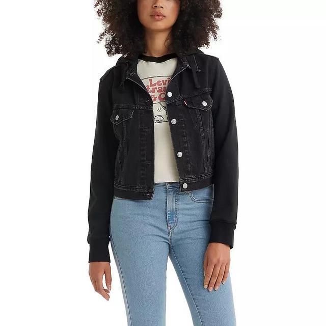 Womens Levis Hybrid Trucker Jacket Product Image