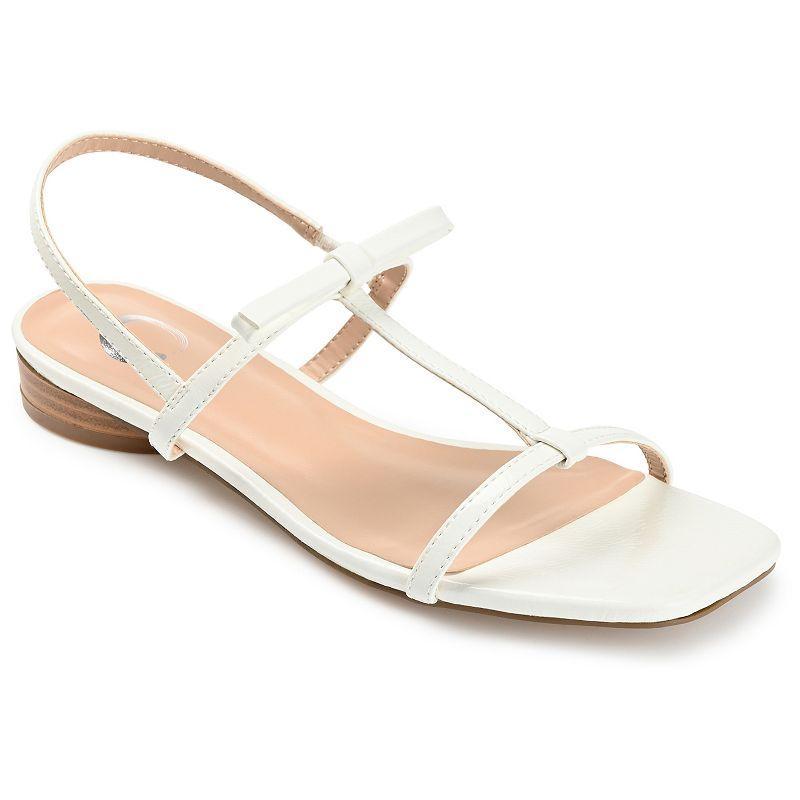 Journee Collection Zaidda Womens T-Strap Sandals Product Image