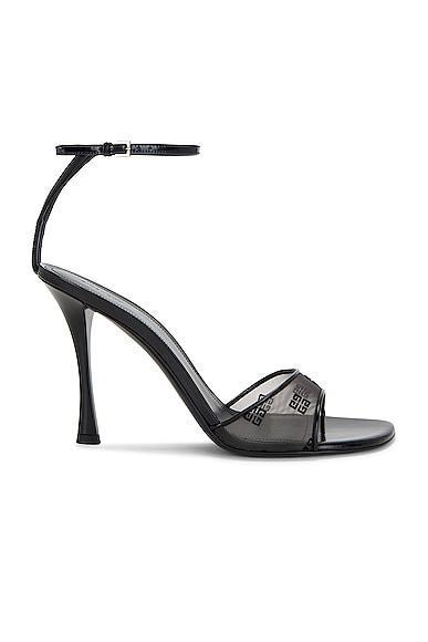 Givenchy Stitch Sandal in Black Product Image