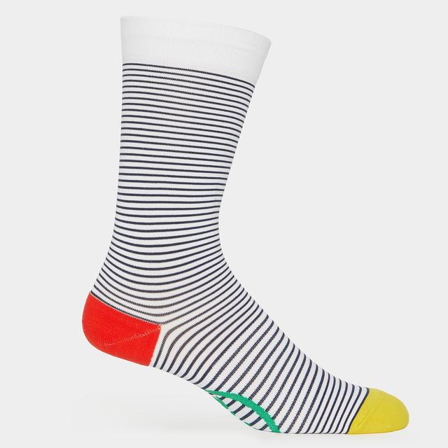 STRIPED COMPRESSION CREW SOCK Product Image