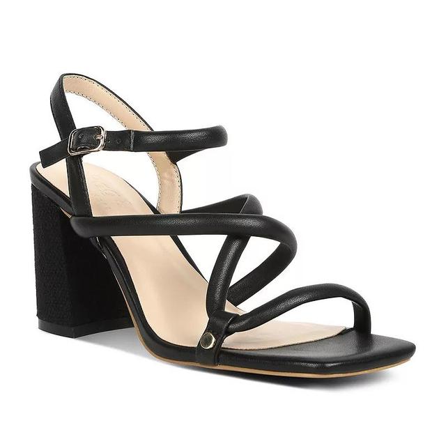 Rag & Co Womens Strappy Block Heel Dress Sandals Product Image