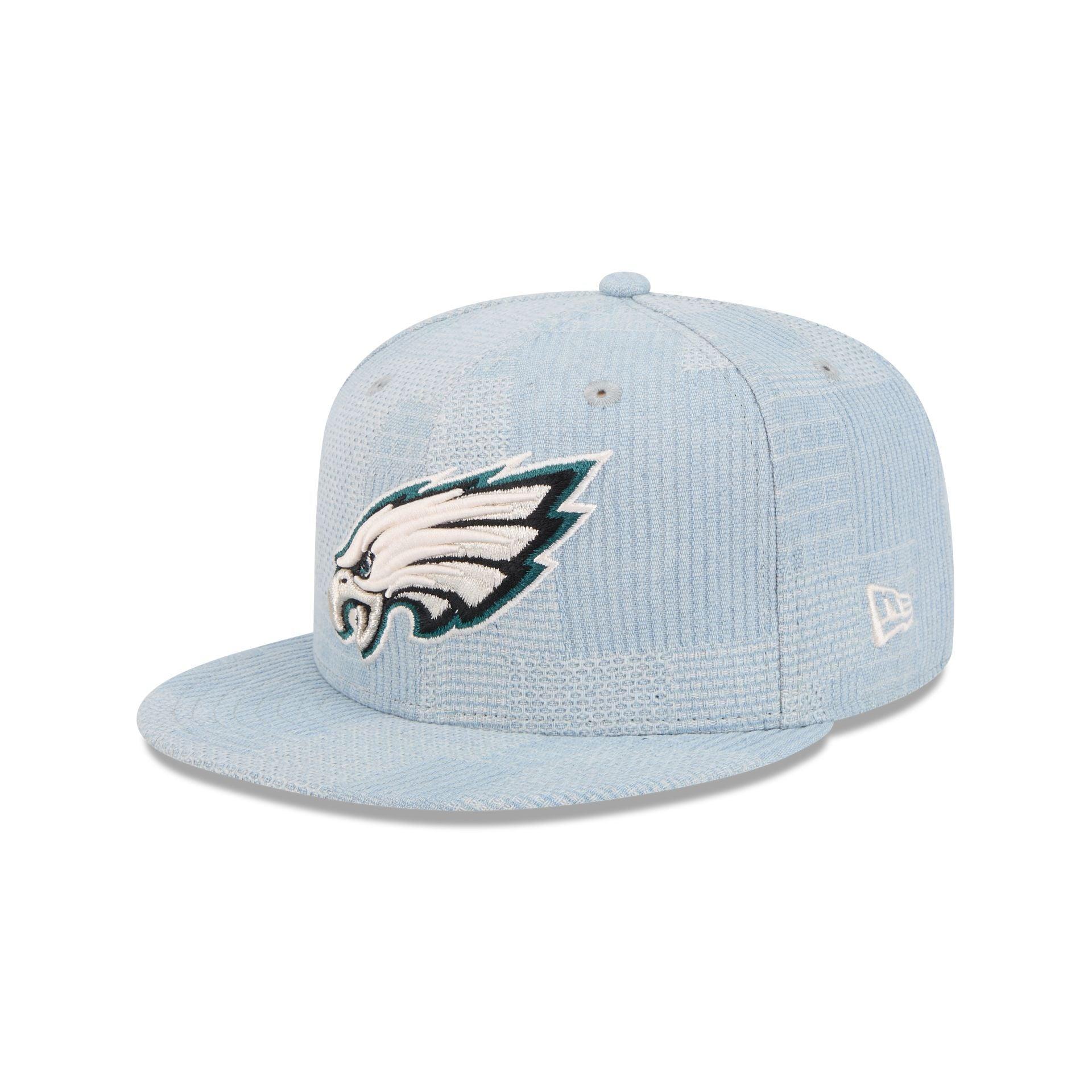 Philadelphia Eagles Denim Patchwork 9FIFTY Snapback Hat Male Product Image