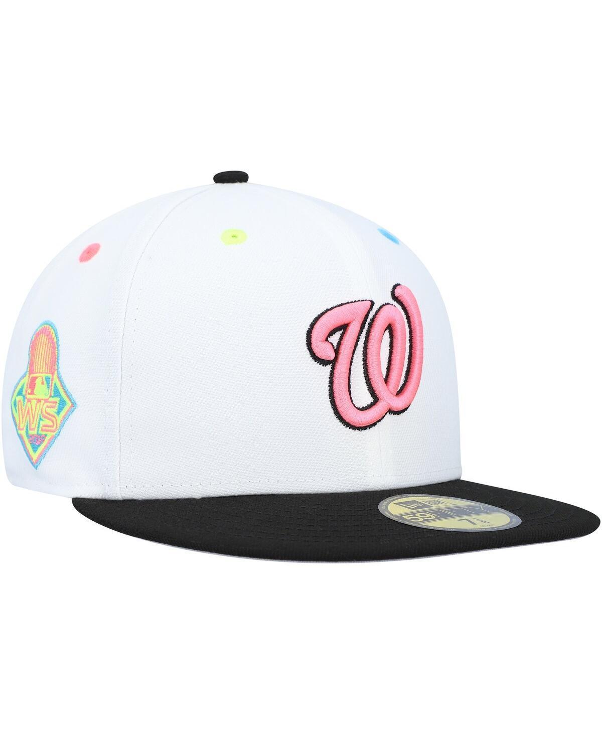 Mens New Era Washington Nationals 2019 World Series Neon Eye 59FIFTY Fitted Hat Product Image