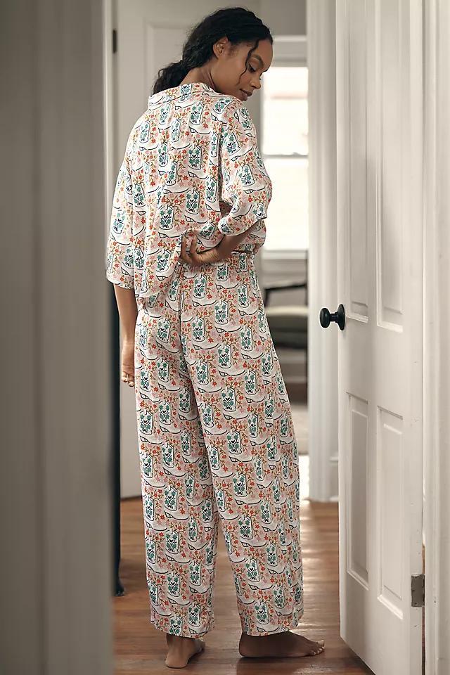 Printfresh Satin Wildest Dreams Pajama Set Product Image