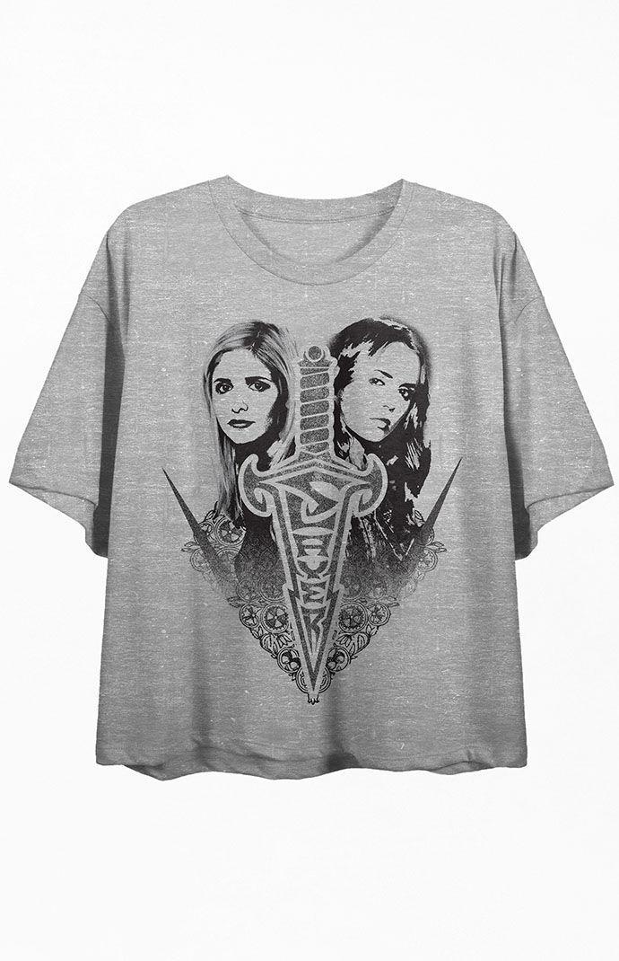 Women's Buffy The Vampire Slayer Cropped T-Shirt product image