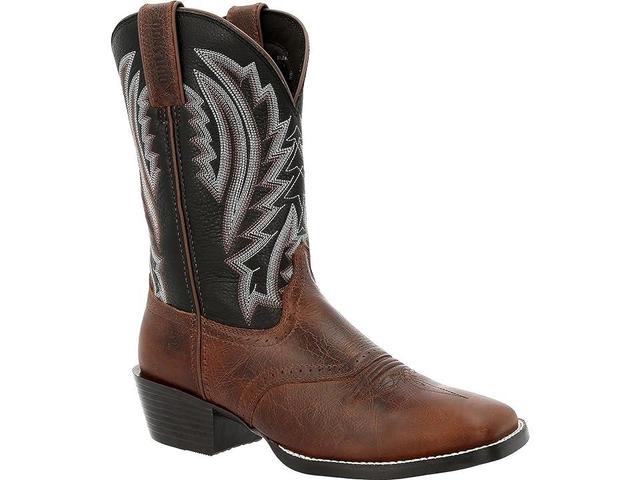 Durango Westward 11 Western (Dark Chestnut/Black) Men's Shoes Product Image